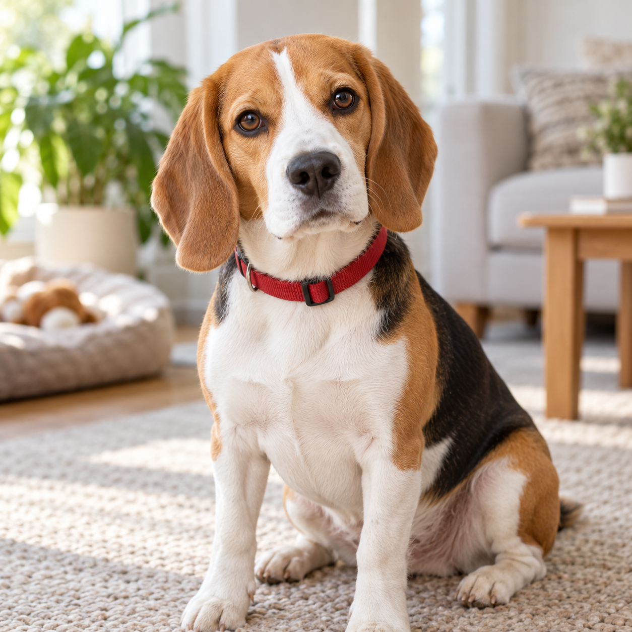 Perro con collar